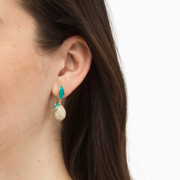 Kate Spade New York Picnic Perfect Lemon Earrings - Picture 2 of 5